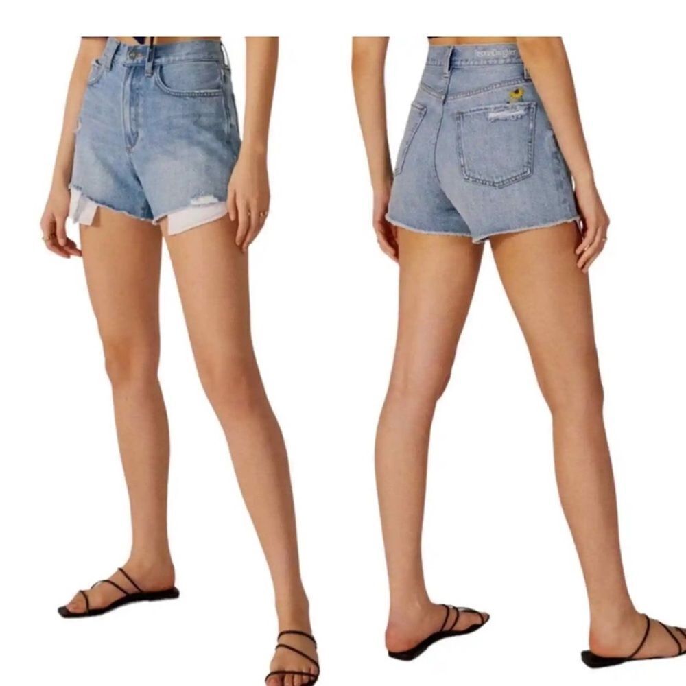 NWT Favorite Daughter Brooklyn Denim shorts